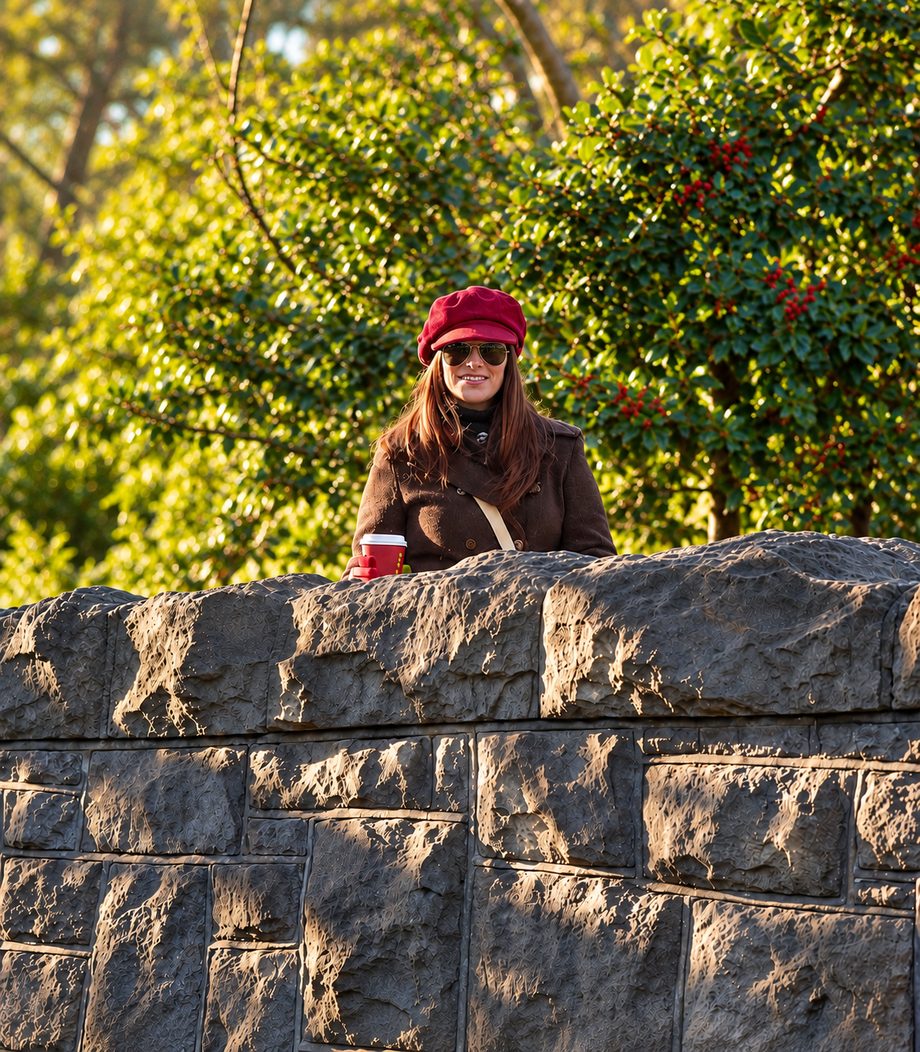 Rachel Falgout at St. Stephen's Green in Dublin, Ireland